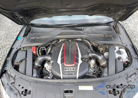 2016 Audi S8 4.0T Plus из США, поврежденный, VIN WUAJ5AFD9GN900529